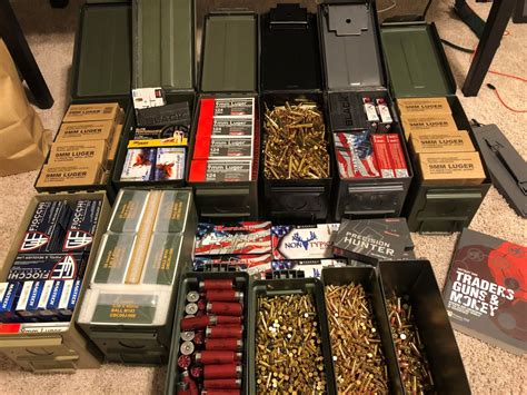 how to store ammo in storage